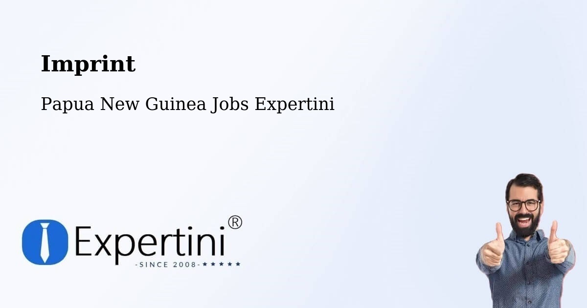 Imprint – Popondetta - Papua New Guinea Jobs Expertini